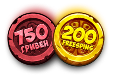 Бонус 200FS + 750 на первый депозит